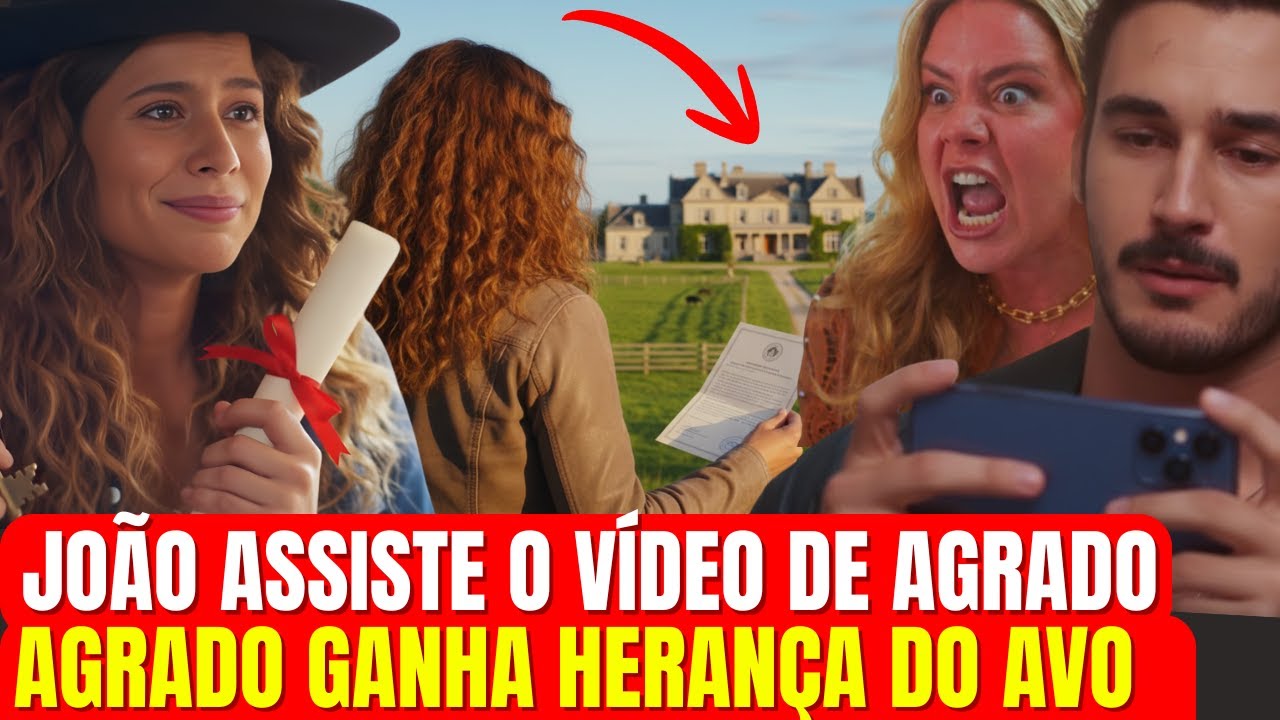 CORAÇÃO ACELERADO: RESUMO TERÇA 20/01 - AGRADO GANHA HERANÇA DO AVÔ E MUDA DE VIDA
