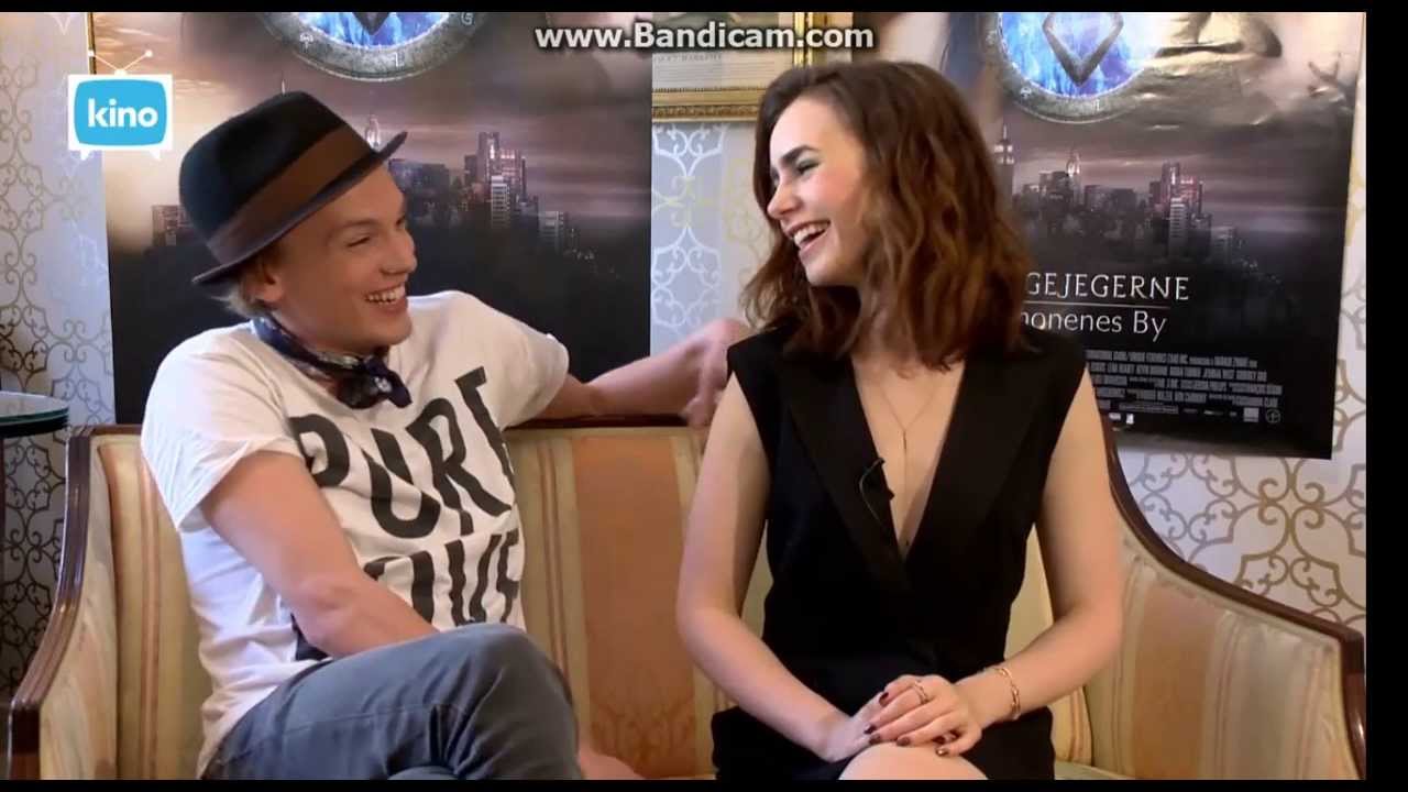 Lily Collins and Jamie Campbell Bower Kino TV Q&A