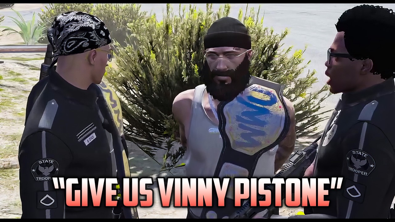 Mr Worldwide Chases Down Vinny After the Sandy Bank Heist | ProdigyRP 2.8