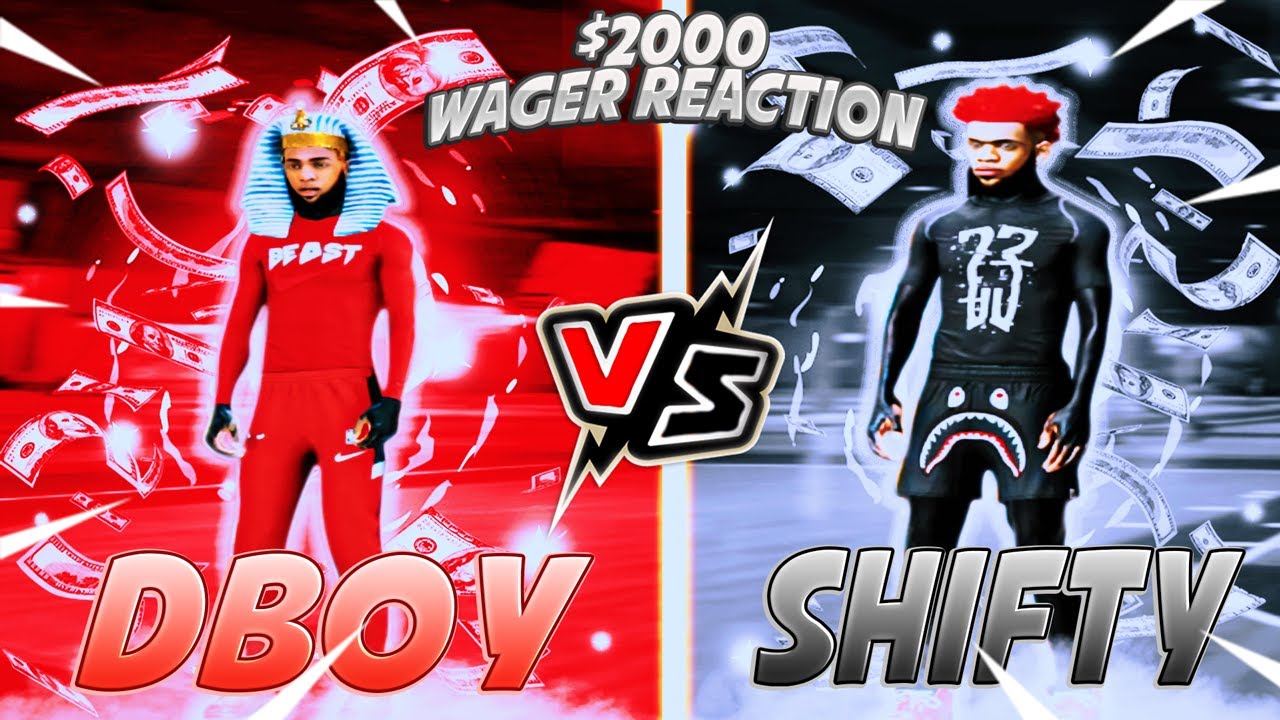 Dboy Wagered Shifty For $2000 To See Who The REAL MONEY GUARD Is On NBA2K21 😱 | REACTION