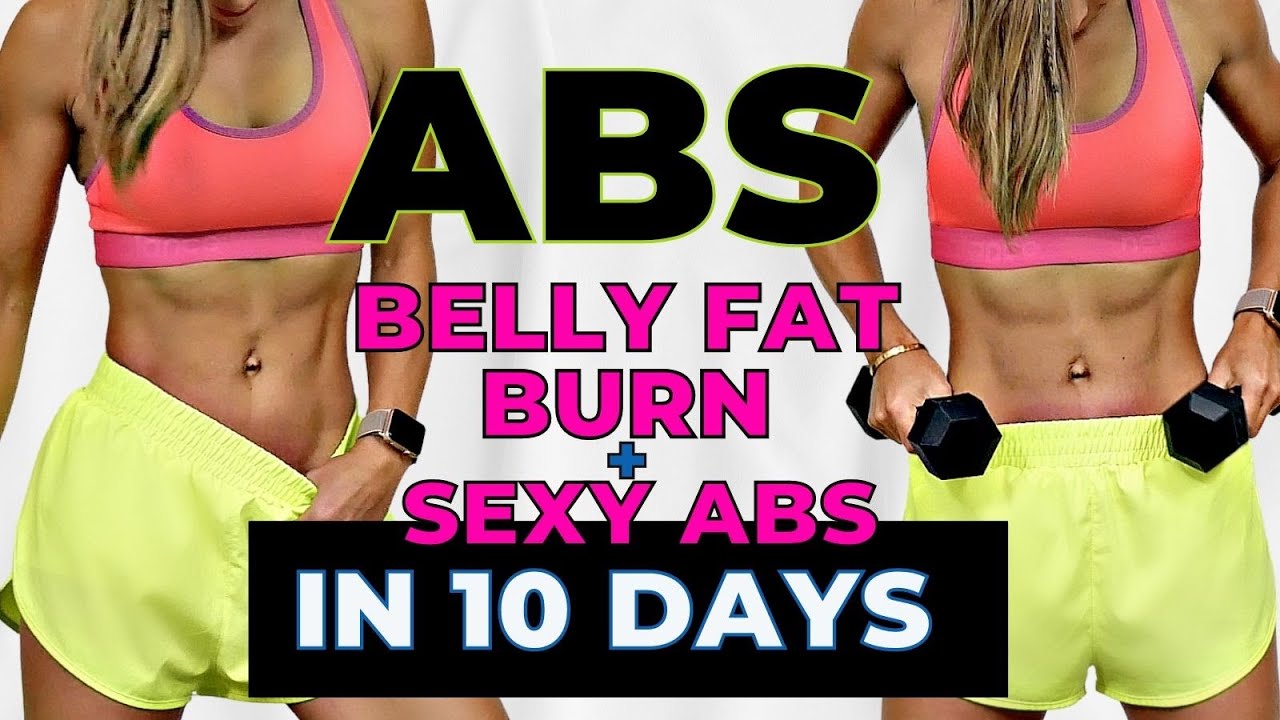 FLAT ABS WORKOUT: BURN BELLY FAT & Build SIX PACK Sexy Stomach | 10 DAY ABS Challenge