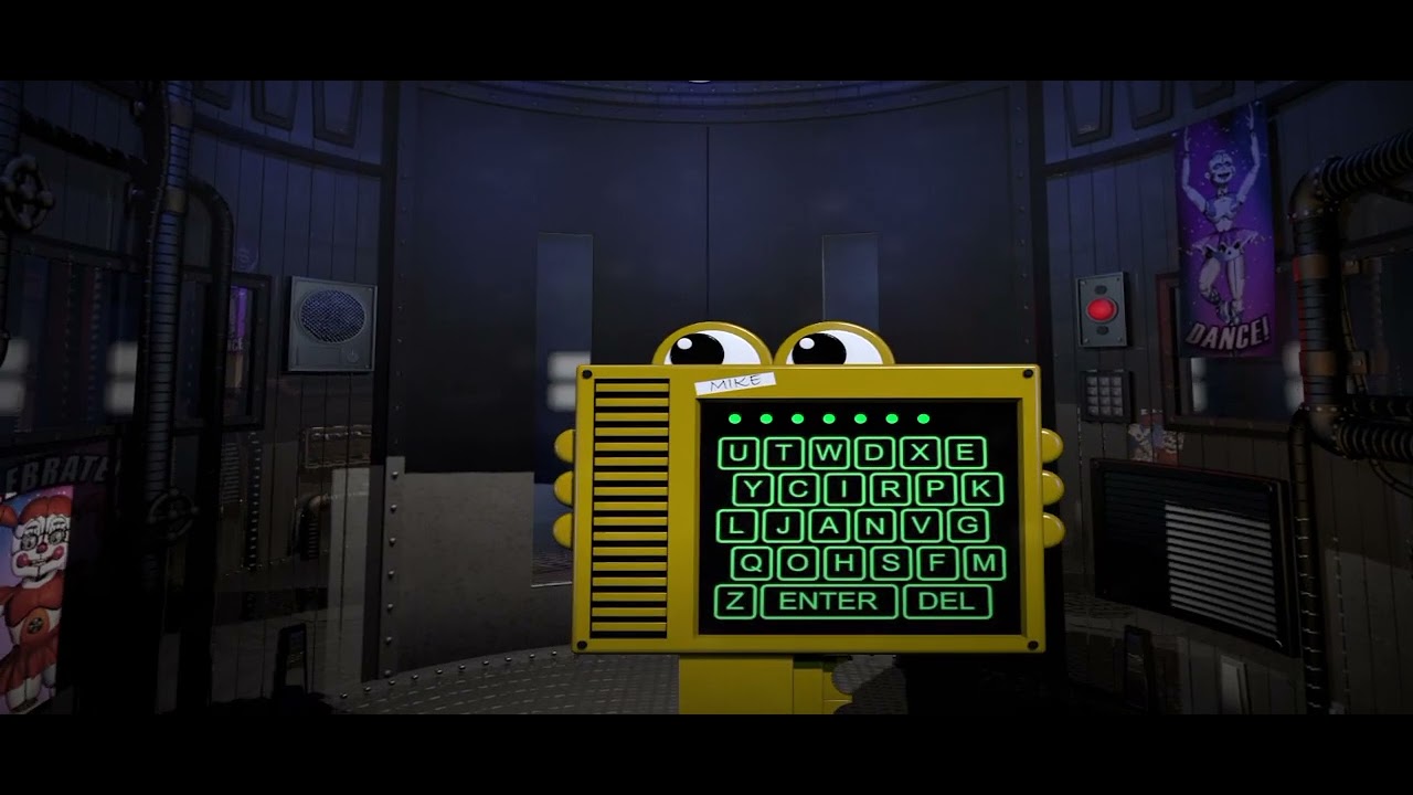 Jugando fnaf sister location