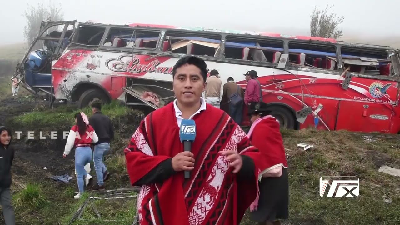 #ATENCIÓN: Accidente V1ct1más de Ambateñita en Guerrana- Simiátug , 