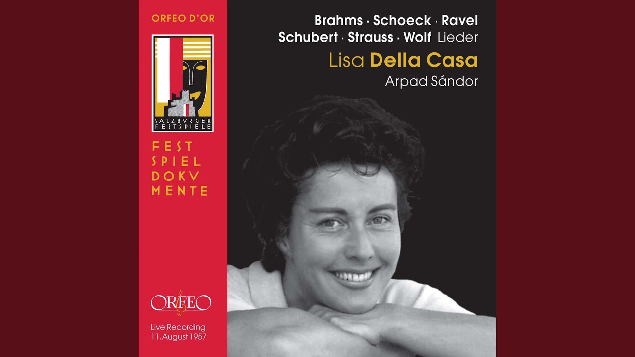 5 Lieder, Op. 39, TrV 189: No. 4, Befreit (Live)