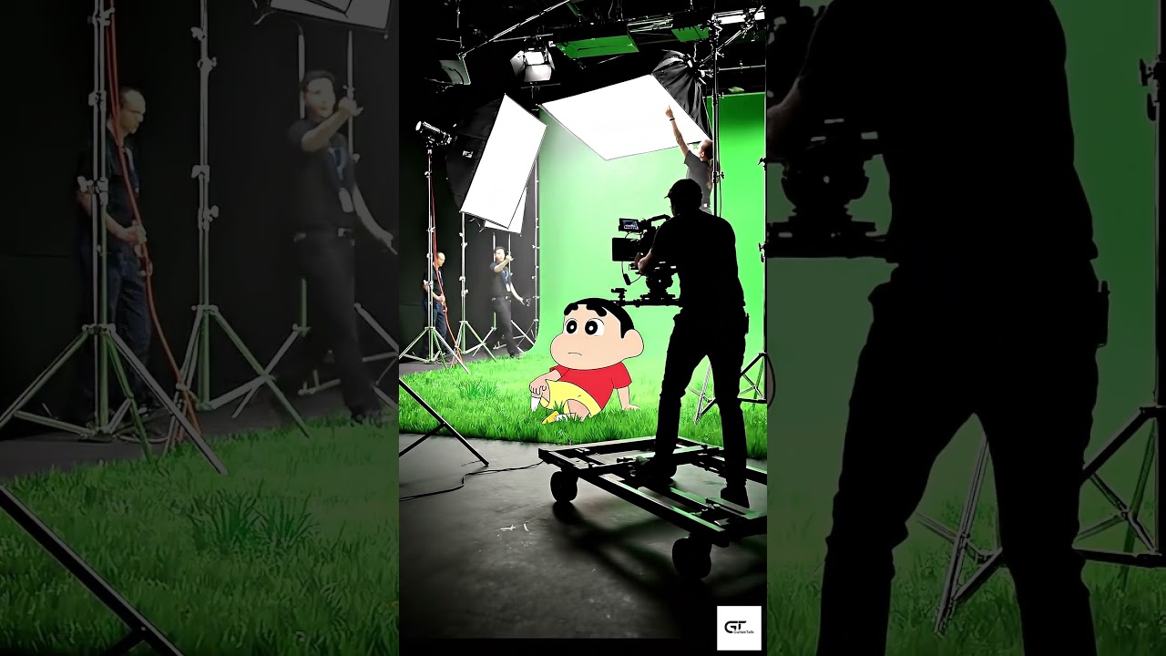 😱 Cartoon Aur Real Shooting Scene | AI Action Short