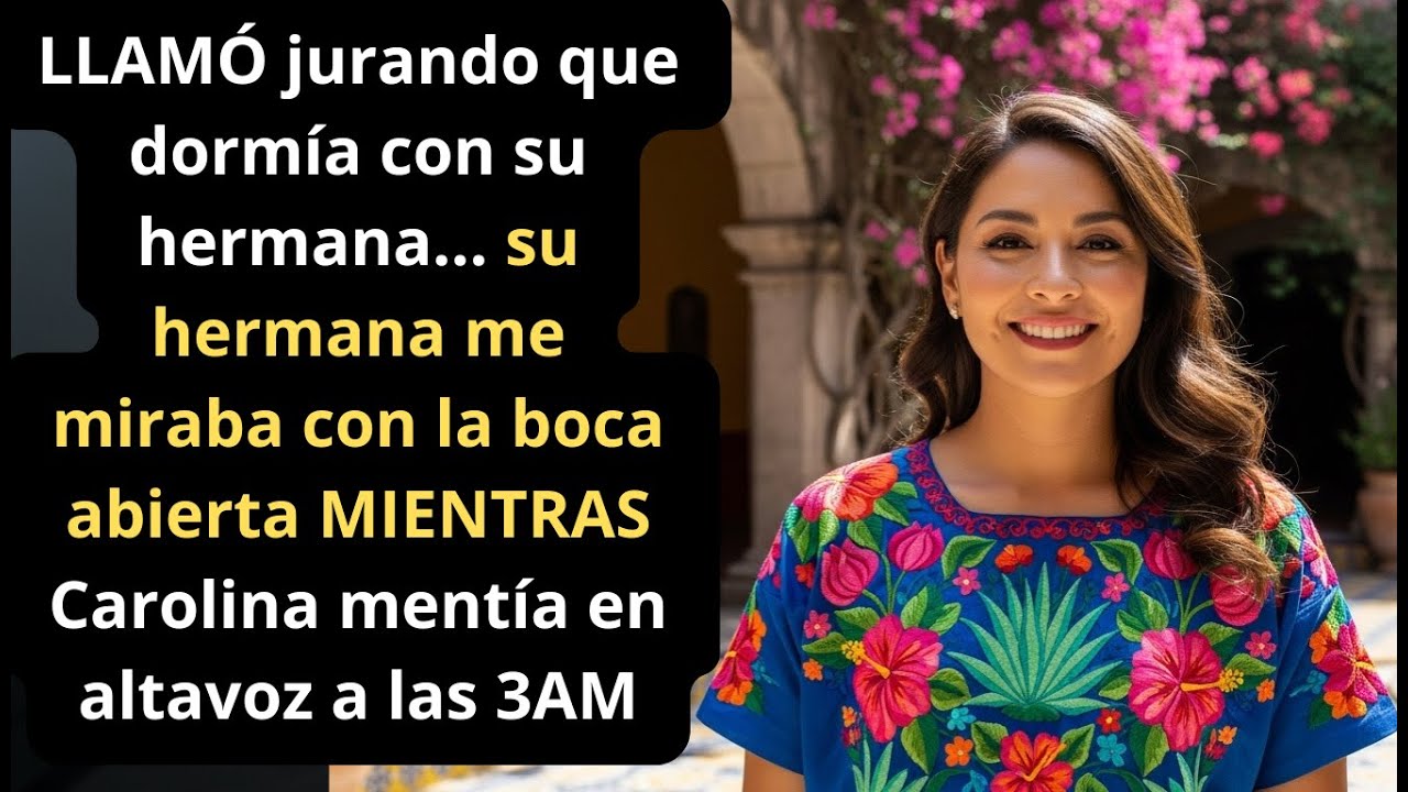 Mi esposa llamó diciendo que estaba en casa de su hermana... pero su hermana estaba conmigo