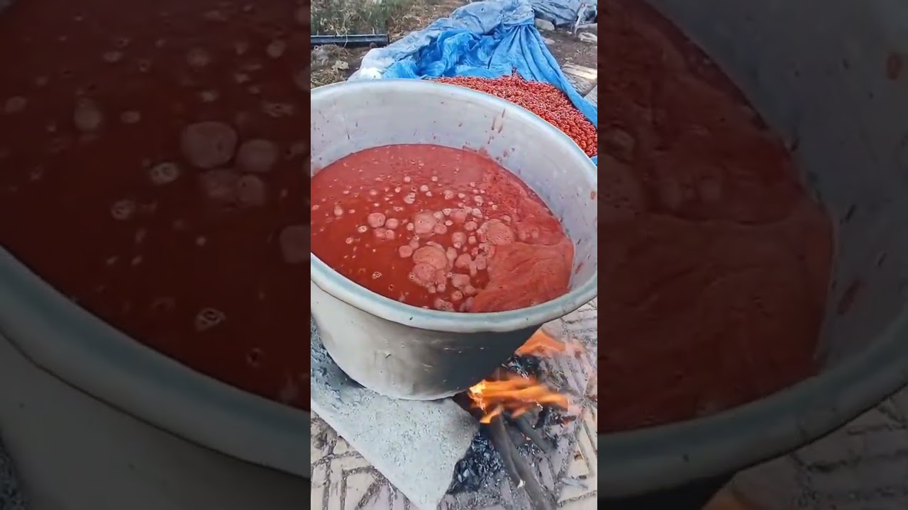 Organic cherry tomato paste