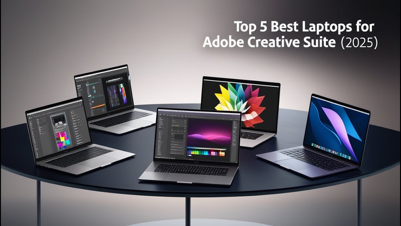 Top 5 Best  Laptops for Adobe Creative Suite in 202🔥🔥💥