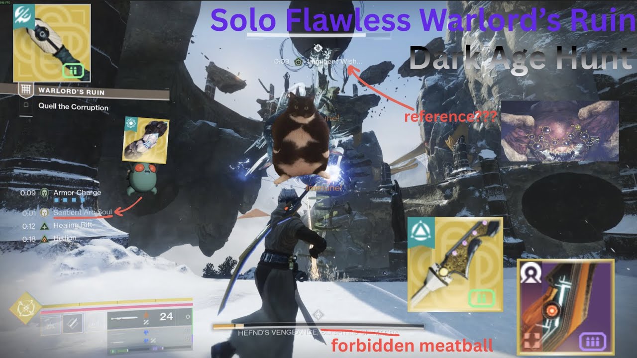 Destiny 2 - #DarkAgeHunt SF Warlord's Ruin