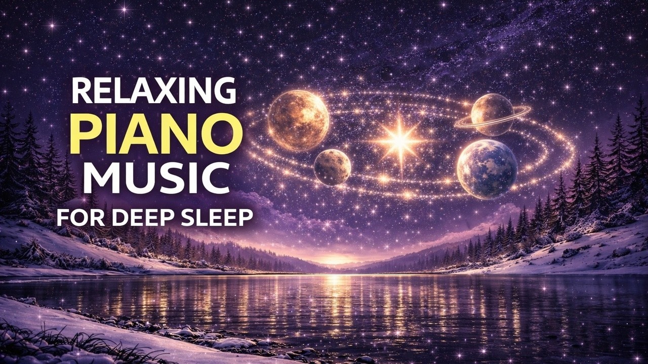 Fall Asleep Gently 🌙 1 Hour of Dreamy Piano for Deep Sleep