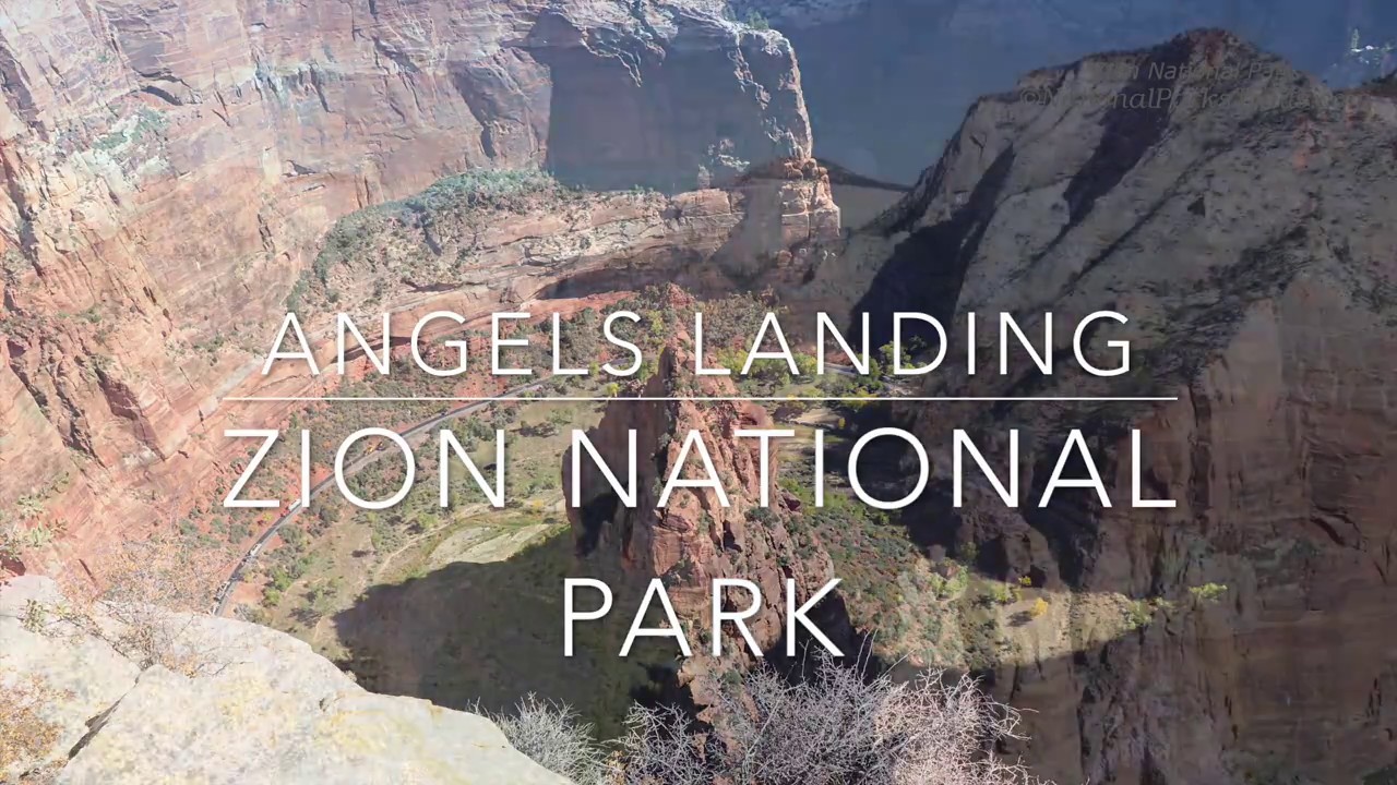 Angels Landing Trail, Zion National Park, Utah, A  Virtual Treadmill Hike