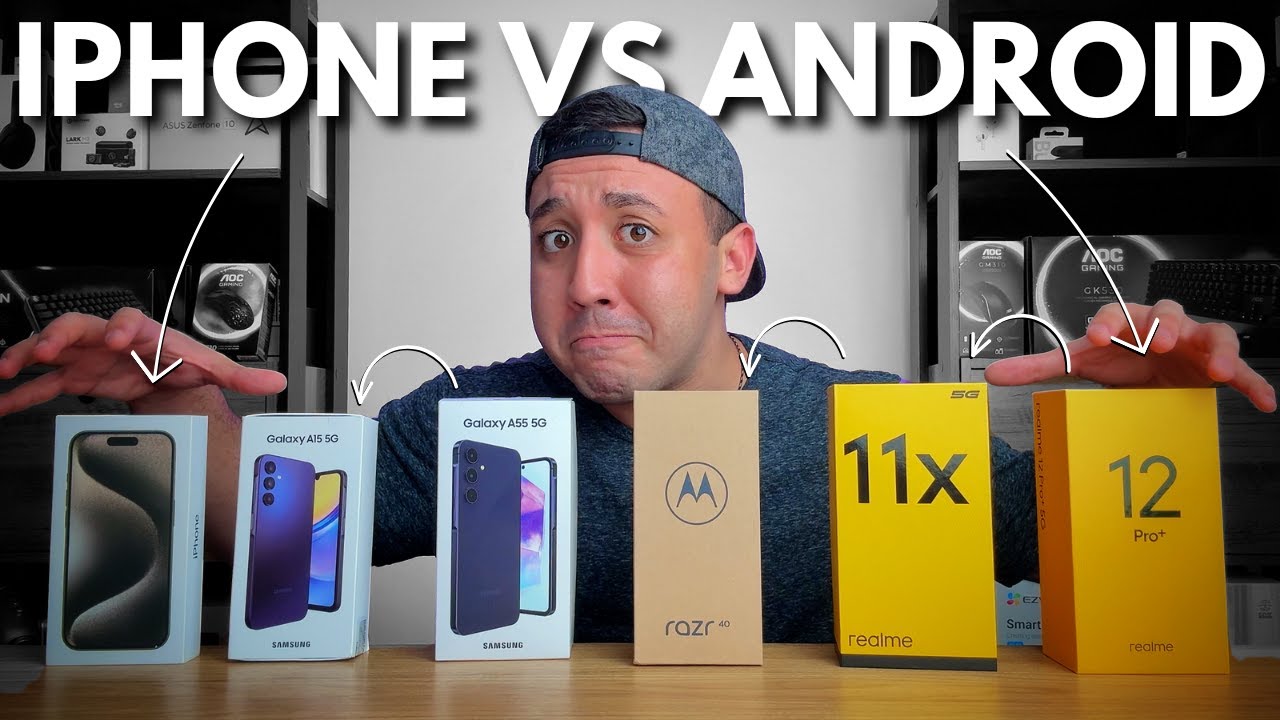 🚨 iPhone OU Android: Qual é MELHOR PRA VOCÊ? (Opinião Sincera de USUÁRIO)