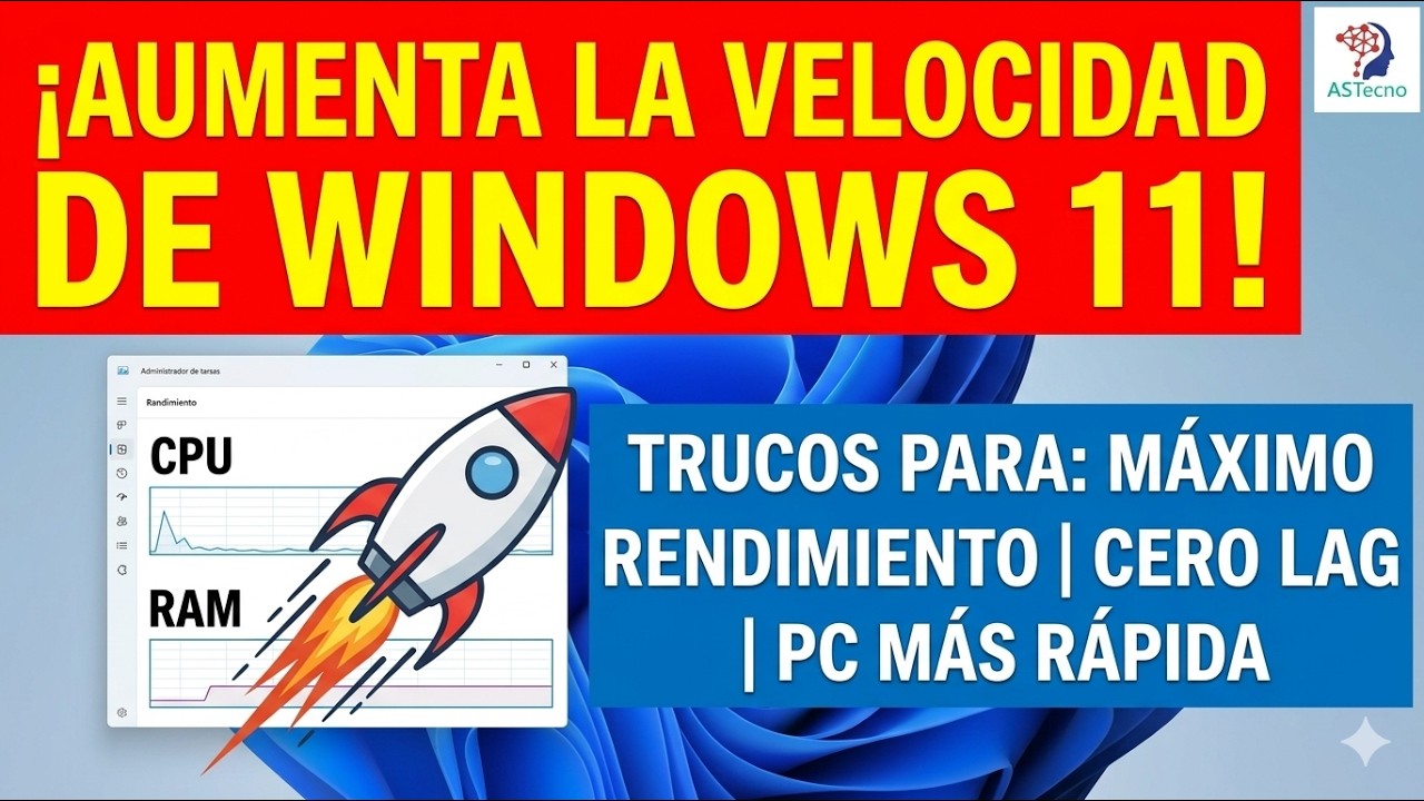 Optimiza Windows 11 como un Experto: Más rápido, Más fluido