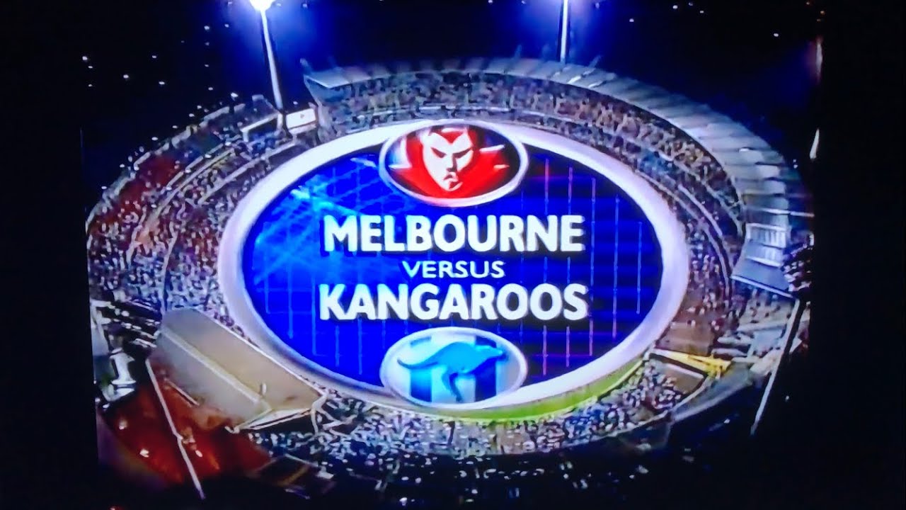 Channel Seven AFL 2nd Preliminary Final 2000 Melbourne vs North Melbourne Opener
