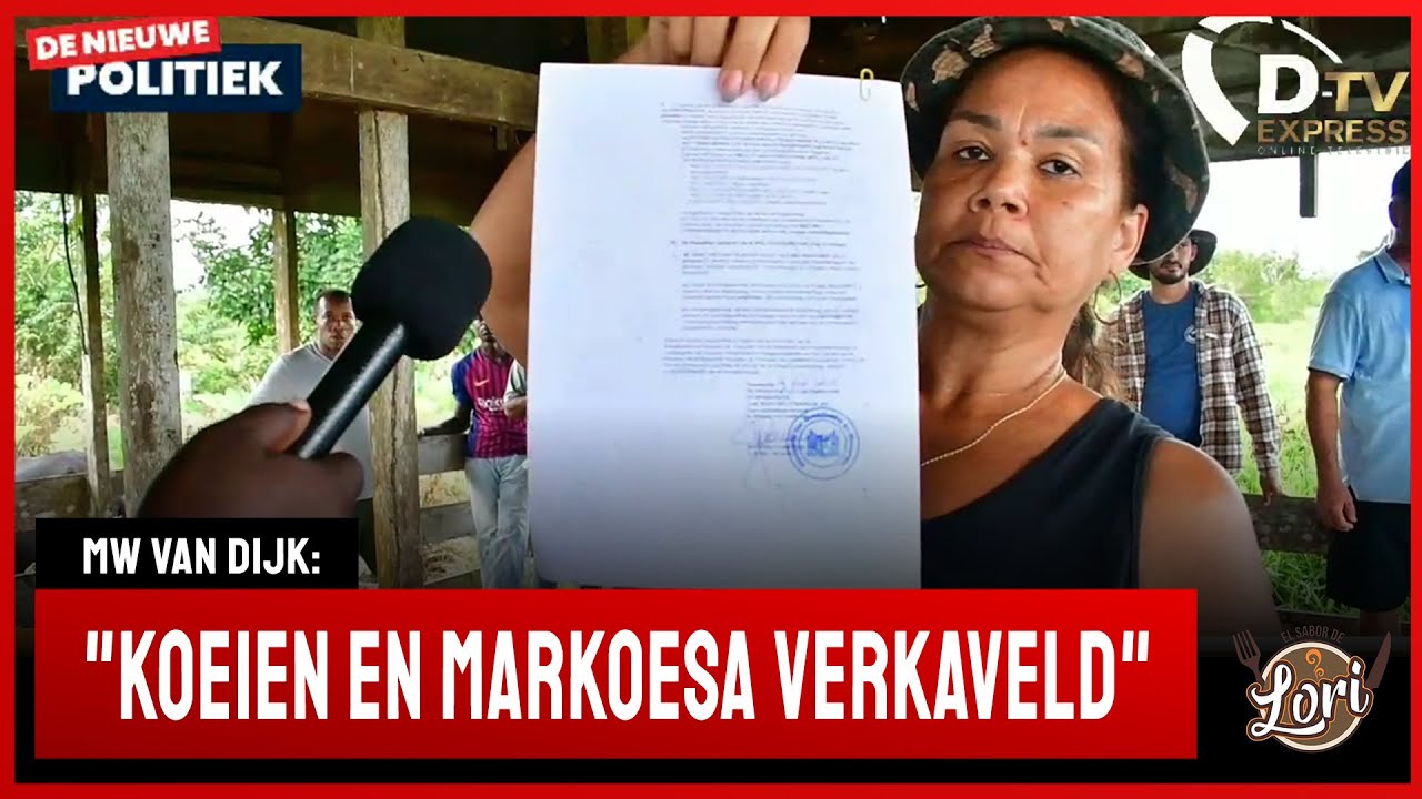 🚀 De Nieuwe Politiek Live • Reeberg bewoners grond aan stichtingen gegeven (Suriname)
