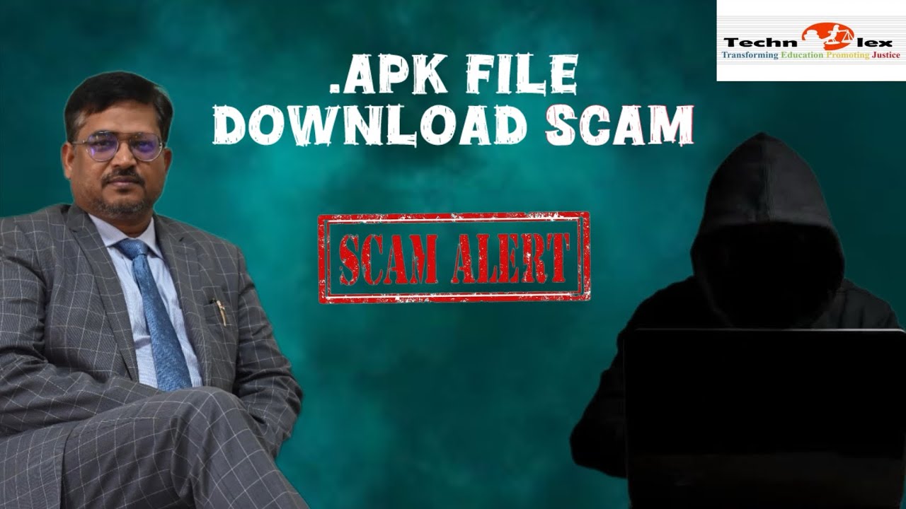 Beware Of .APK File Download Cyber Scam ! 💻 | By: Prof.(Dr.) Tabrez Ahmad