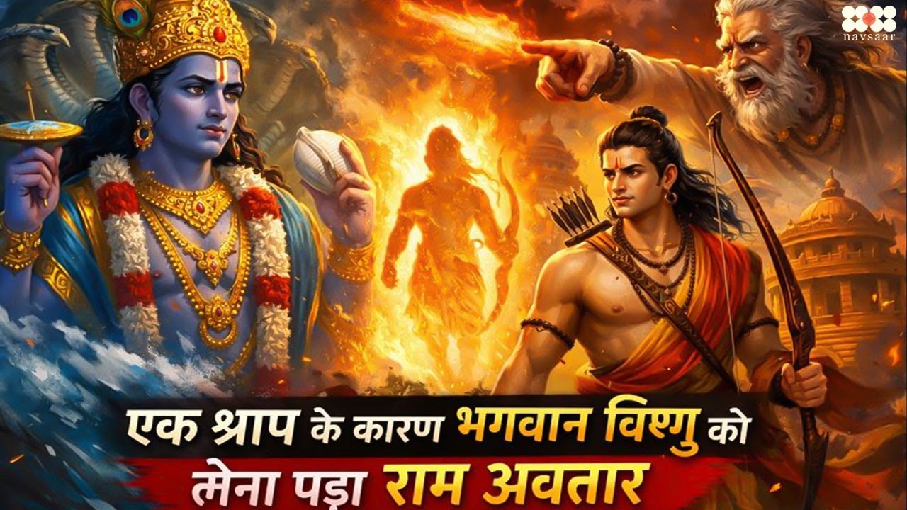 किस श्राप के कारण भगवान विष्णु को लेना पड़ा राम अवतार #ramavtar #bhagwanvishnu #bhaktiserial