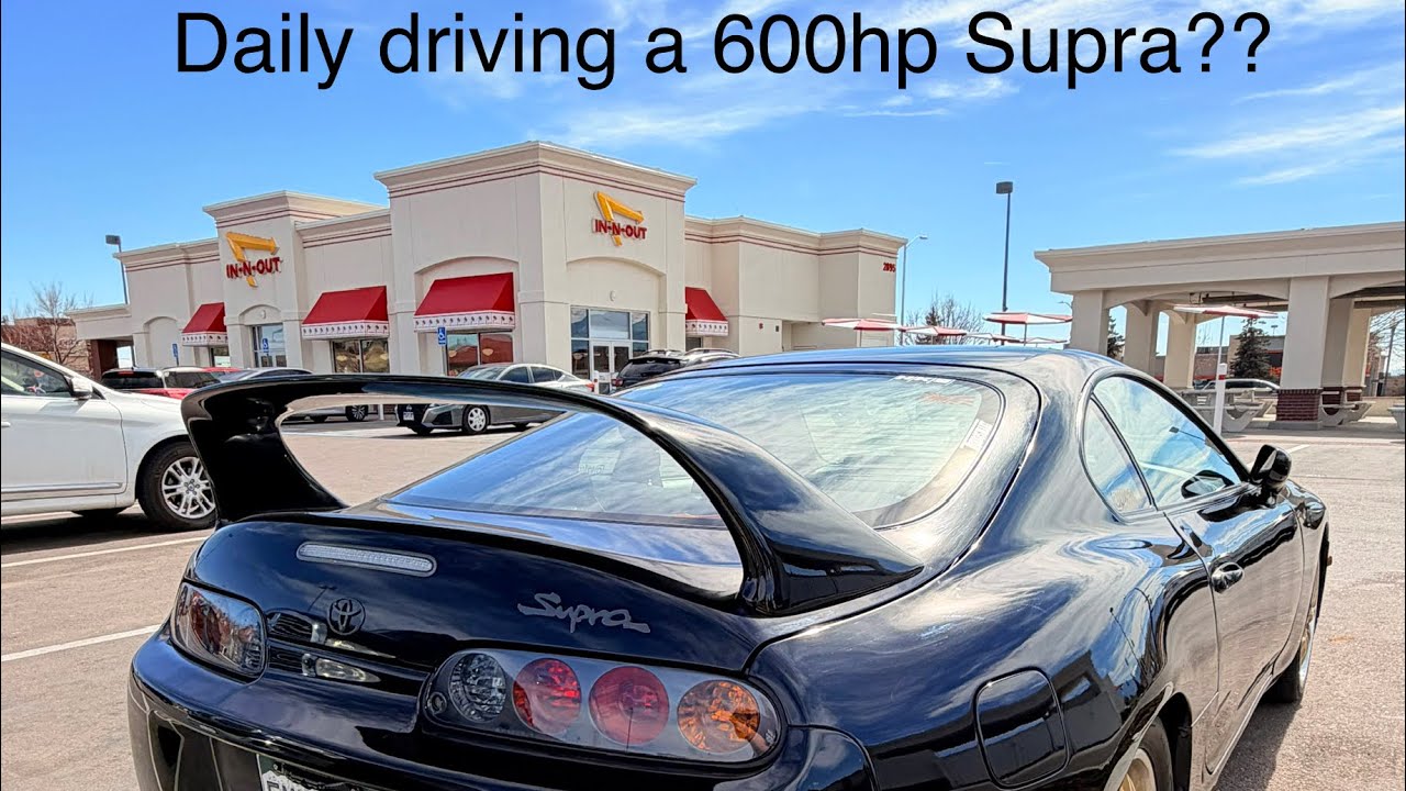 MK4 Supra - POV - What it's like to daily drive a JDM Legend!