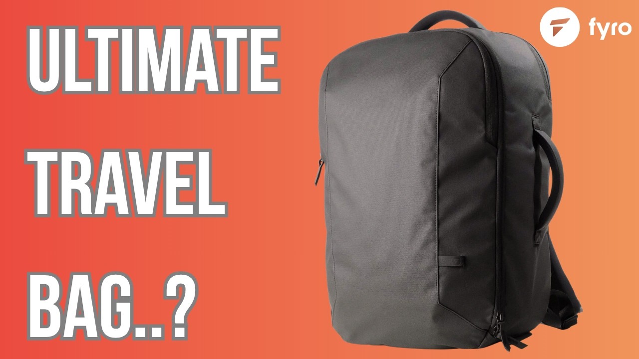 Fyro Levo 36L | Дорожный рюкзак, созданный сообществом любителей снаряжения на каждый день (EDC).