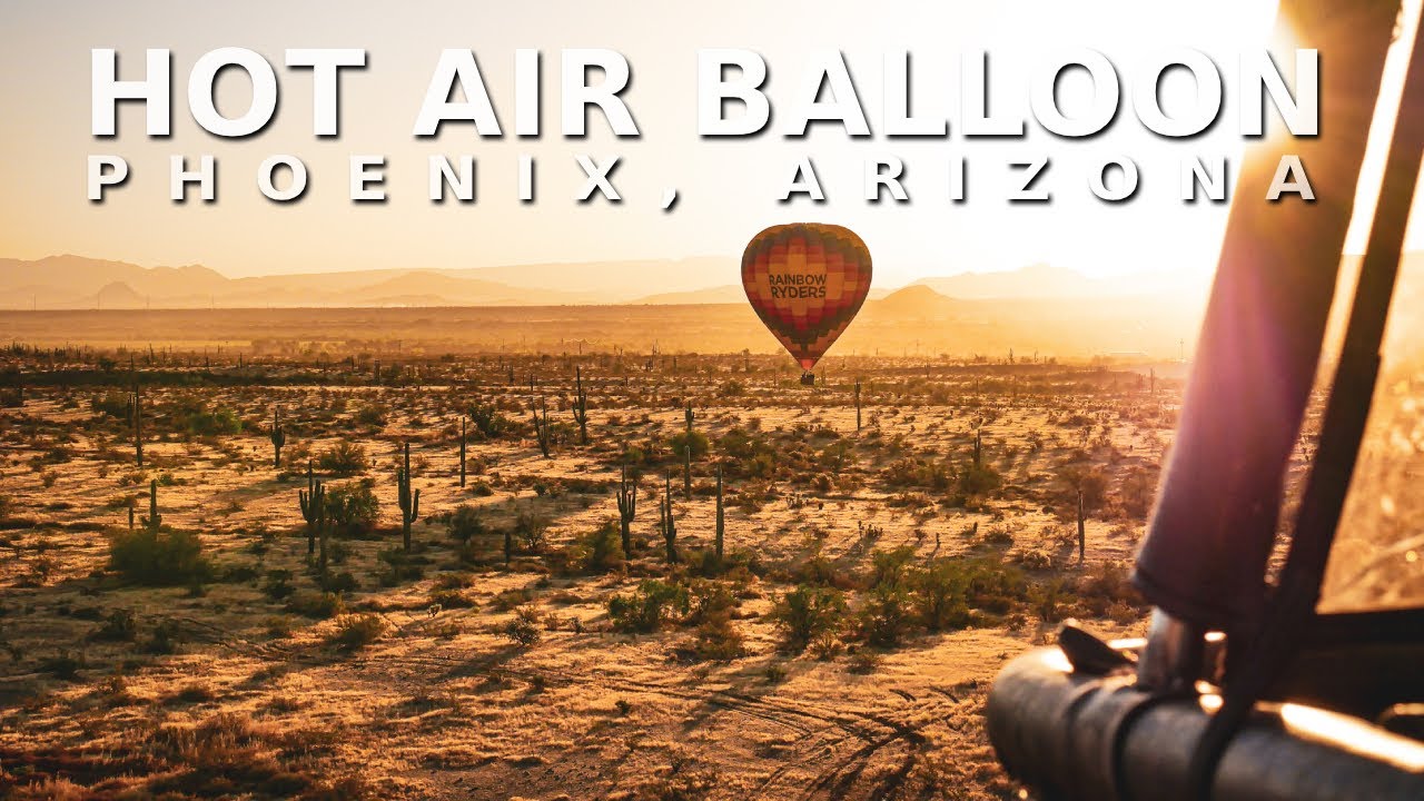 Hot Air Balloon Sunrise Flight by Rainbow Ryders | Phoenix, Arizona