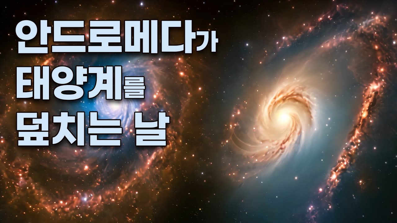 은하충돌 - 안드로메다가 태양계를 덮치는 날