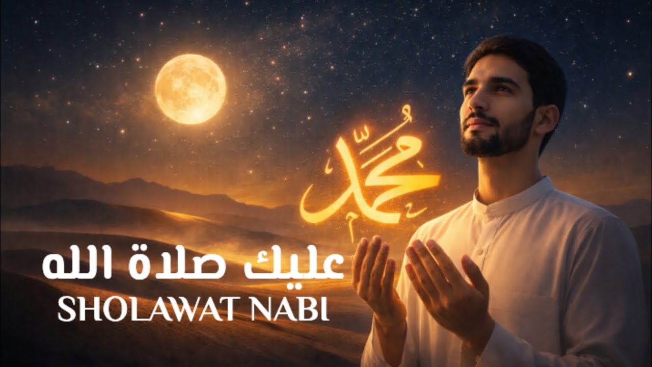 Arabic Nasheed Salawat for the Prophet | Original Islamic Praise | Calm & Spiritual