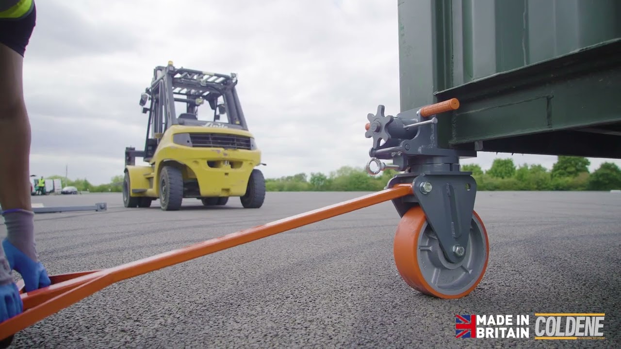 ISO Shipping Container Castors - 12 Ton Set