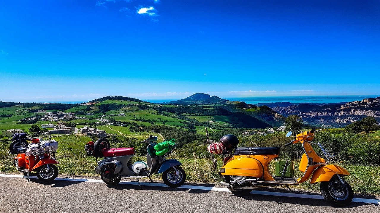 Viaggio in Vespa Monte Grappa - Marostica (Vesparaduno) - Lessinia