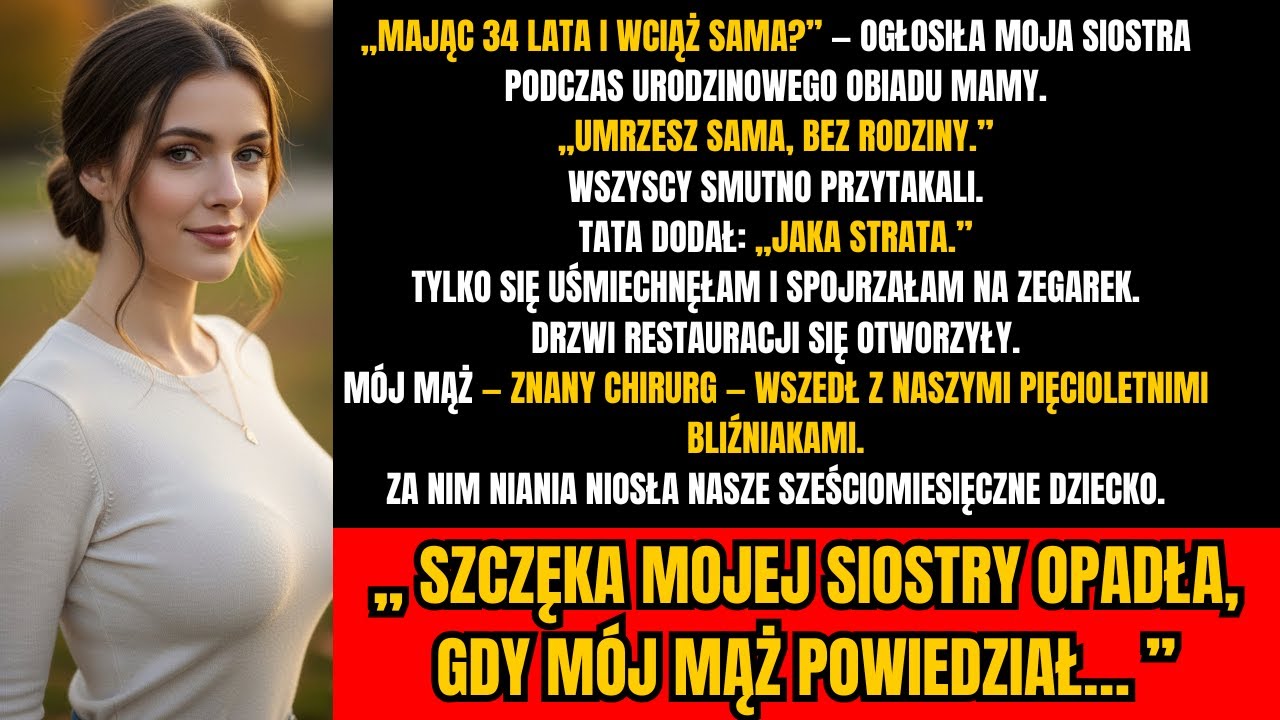Moja matka powiedziała: „Zdechniesz sama” — wtedy wszedł mój mąż z naszymi dziećmi...