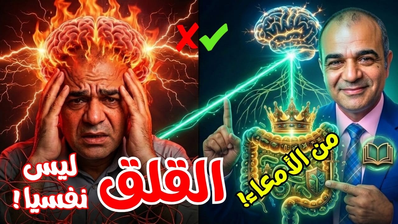 القلق ليس مرضًا نفسيًا فقط…بل عاصفة بيولوجية داخل الجسد!