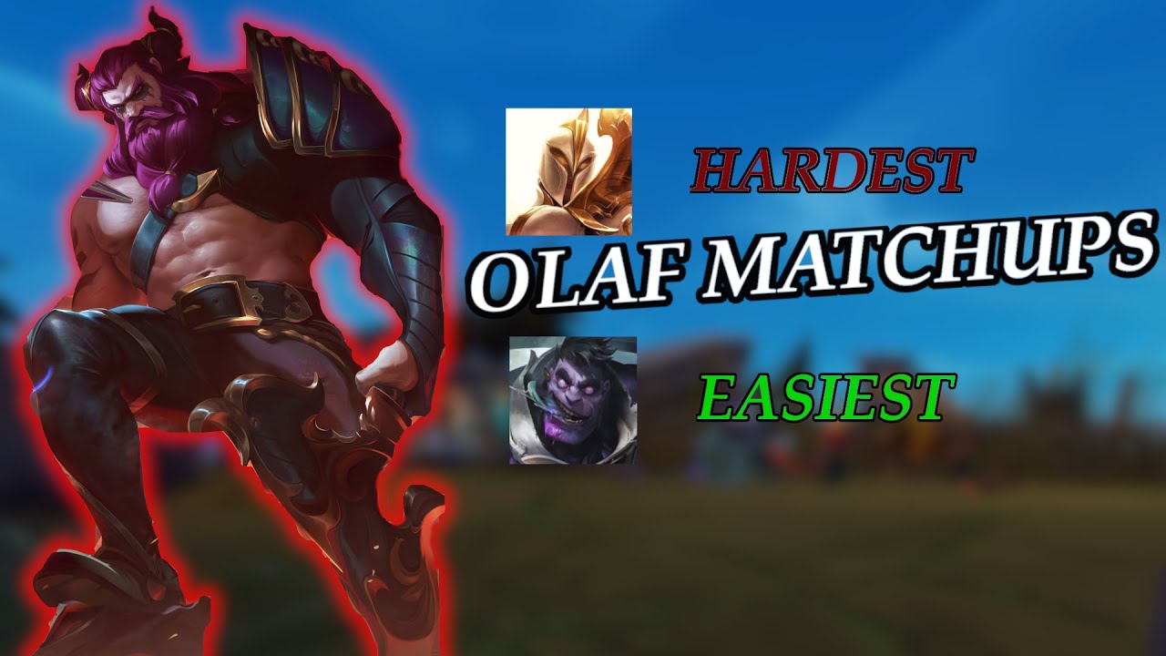 OLAF MATCHUP TIER LIST (With Timestamps)
