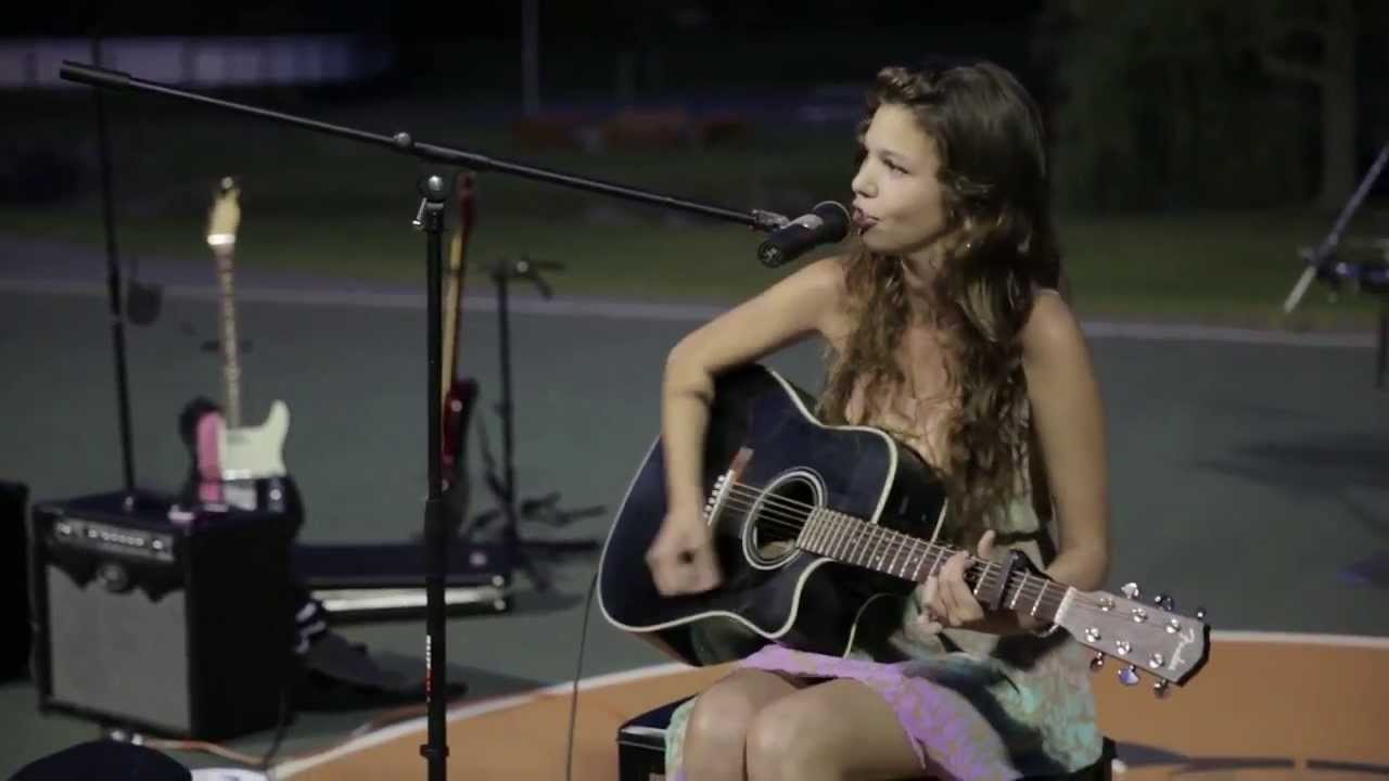 Kayla Performing at Timber Lake Camp, Summer 2013