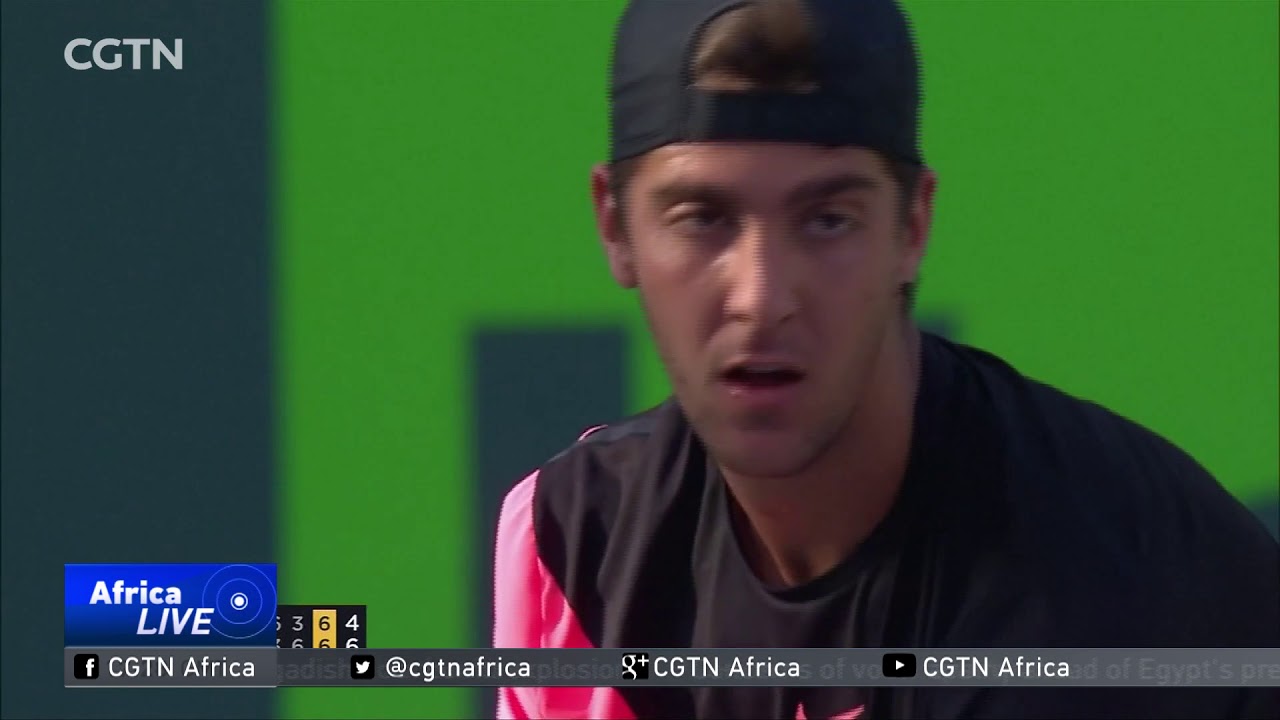 South African Anderson through as Federer falls to Kokkinakis