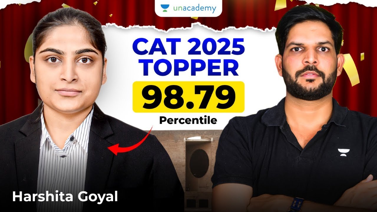 CAT 2025 Topper 🏆 98.79%ile by Harshita | CAT 2026 Advice 🔥