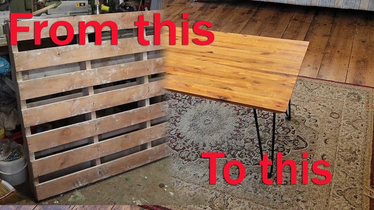 Can i turn a Pallet into a coffee table,
