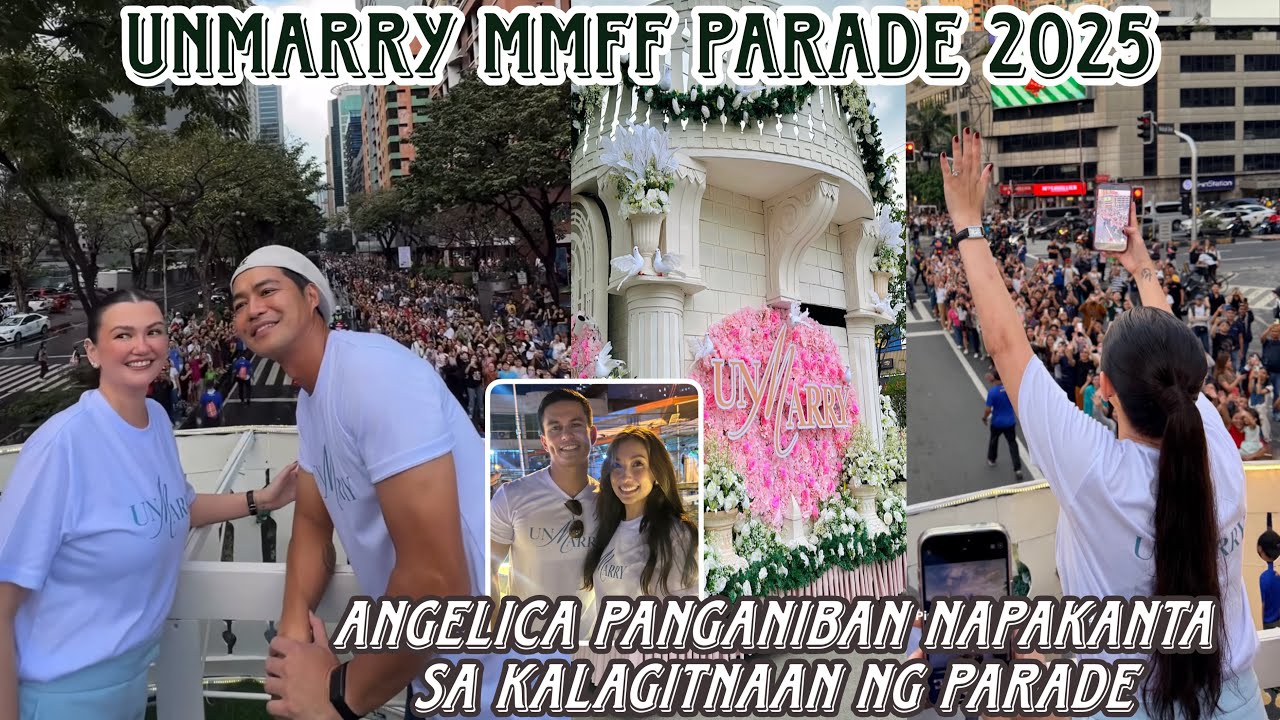 Анжелика Панганибан и Занджо Марудо на параде MMFF 2025 💫 Анж прекрасно пела посреди парада