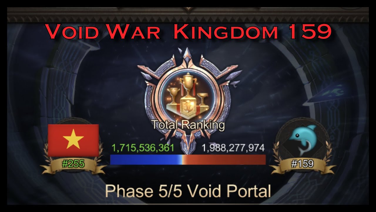 Void War 255 vs 159 | War and Order