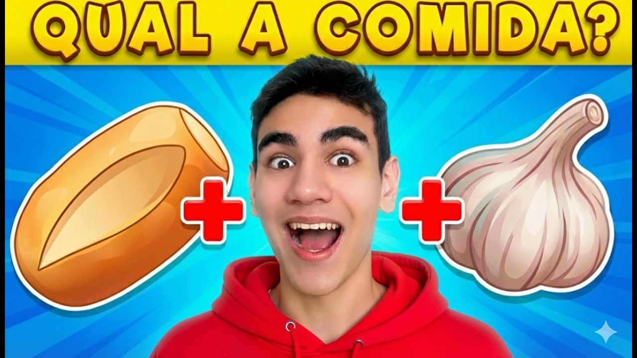 QUIZ DE COMIDA: Tente Adivinhar Antes de Mim! (Nível Difícil) 🤯 react - MisterQuiz