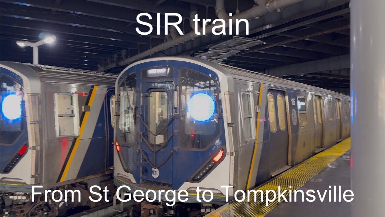 SIR train from Saint George to Tompkinsville