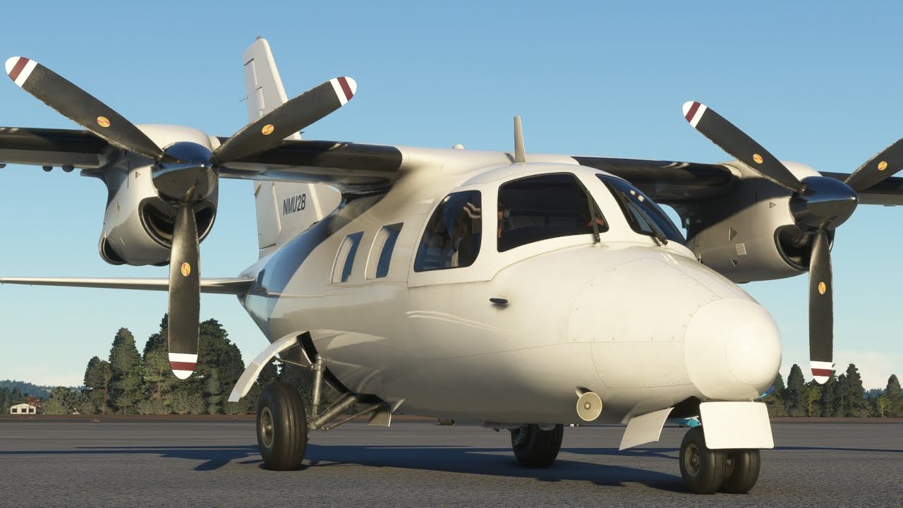 First look at the Inibuilds Mitsubishi MU2 
