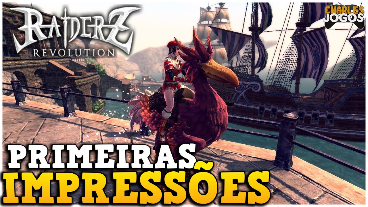 RAIDERZ REVOLUTION |PRIMEIRAS IMPRESSÕES DE UM MMORPG LENDÁRIO E GRATUITO!!!