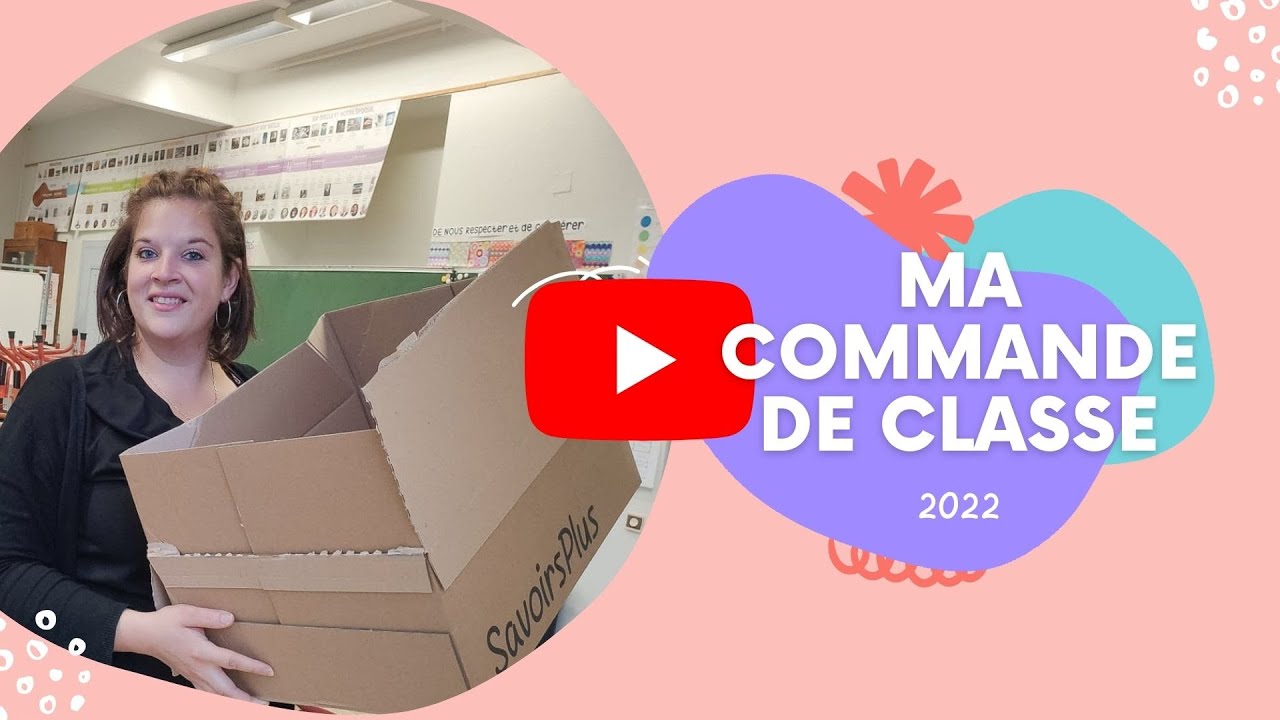 UNBOXING de ma commande de classe 2022