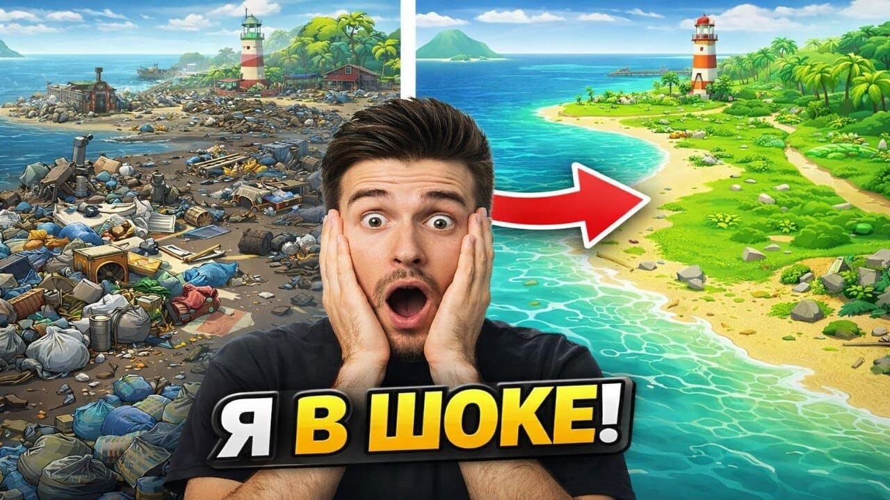 Я запустил Restore Your Island и не ожидал такого финала