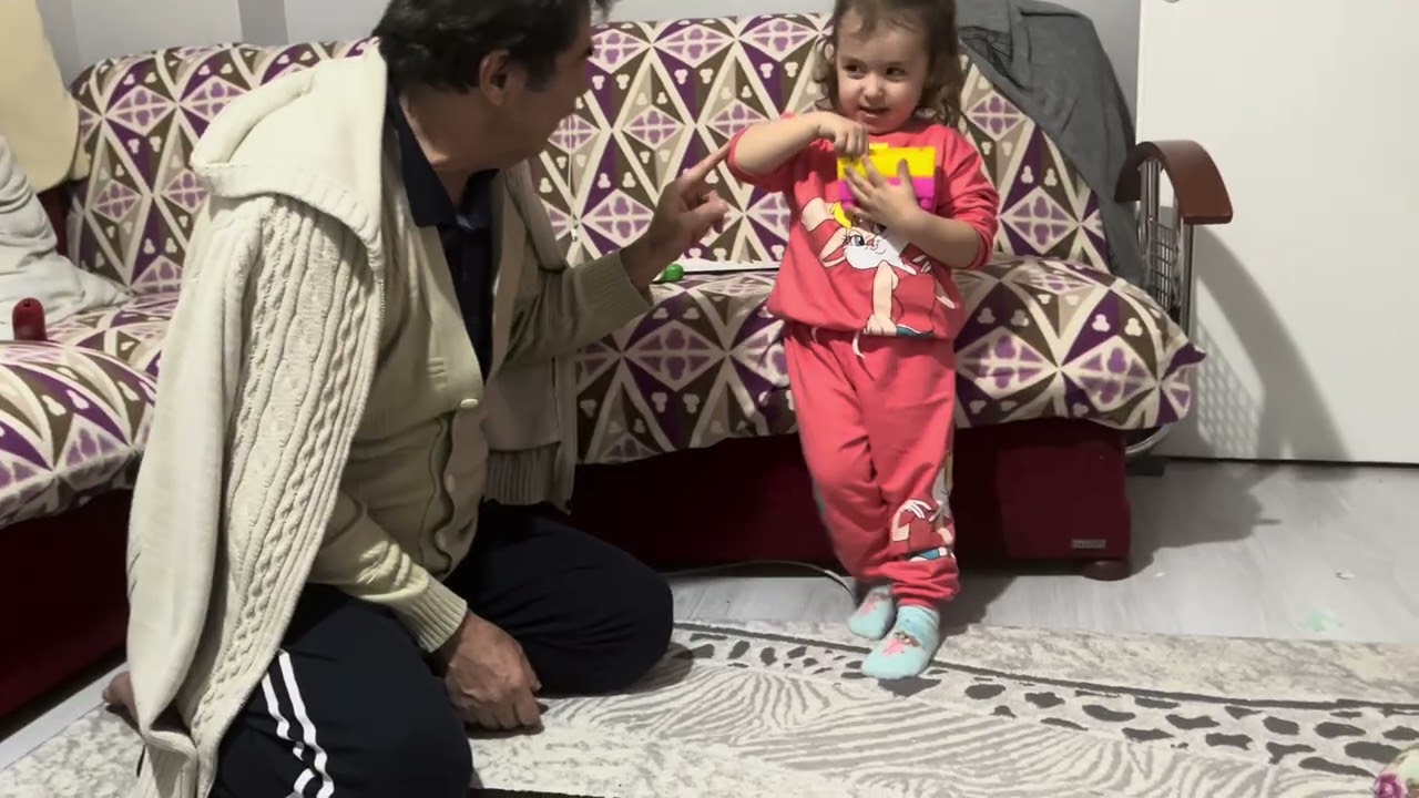 Dedemle evcilik oynuyoruz 🥰 dede torun oyunları 