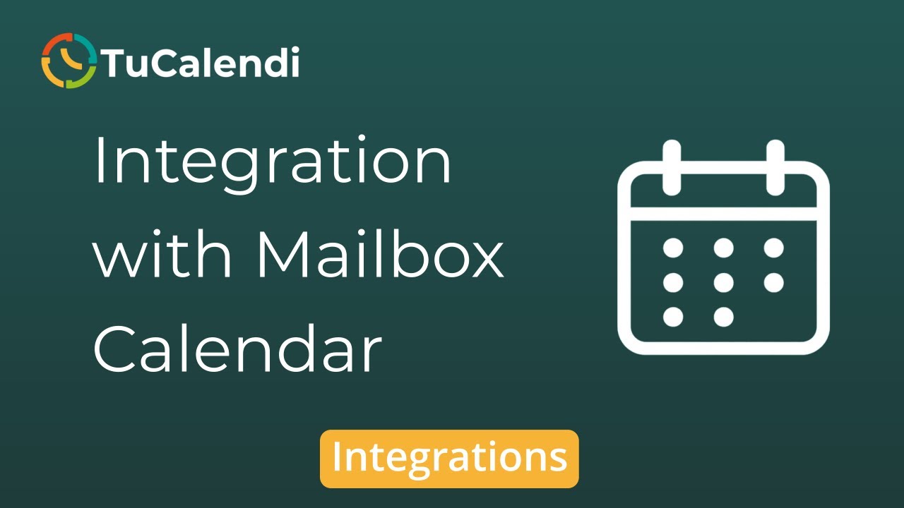 How to integrate Mailbox.org with TuCalendi using CalDAV | Quick Guide