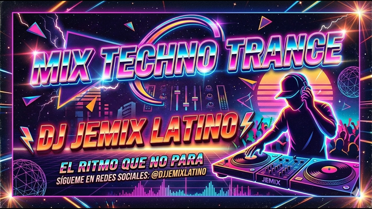 Mix Techno trance & Disco _Dj Jemiix Latino