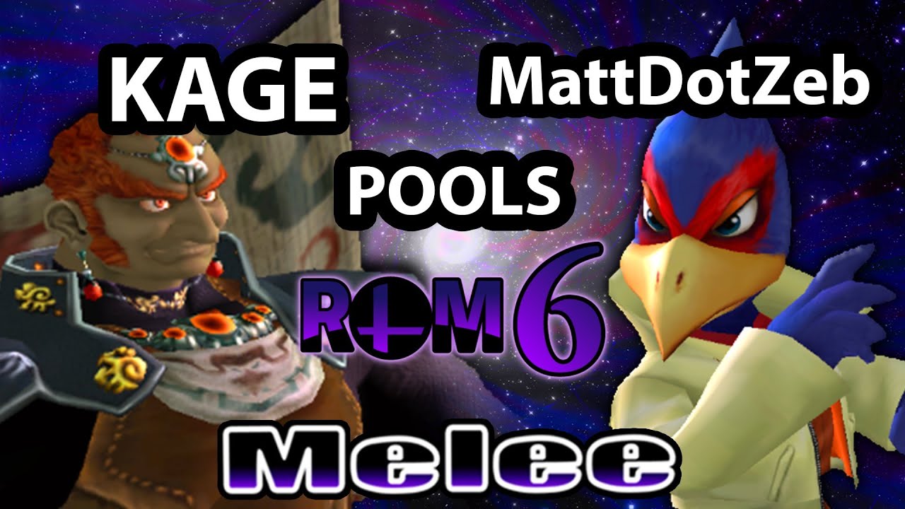 Revival of Melee 6 - Kage (Ganondorf) Vs. MattDotZeb (Falco) - Pools WF