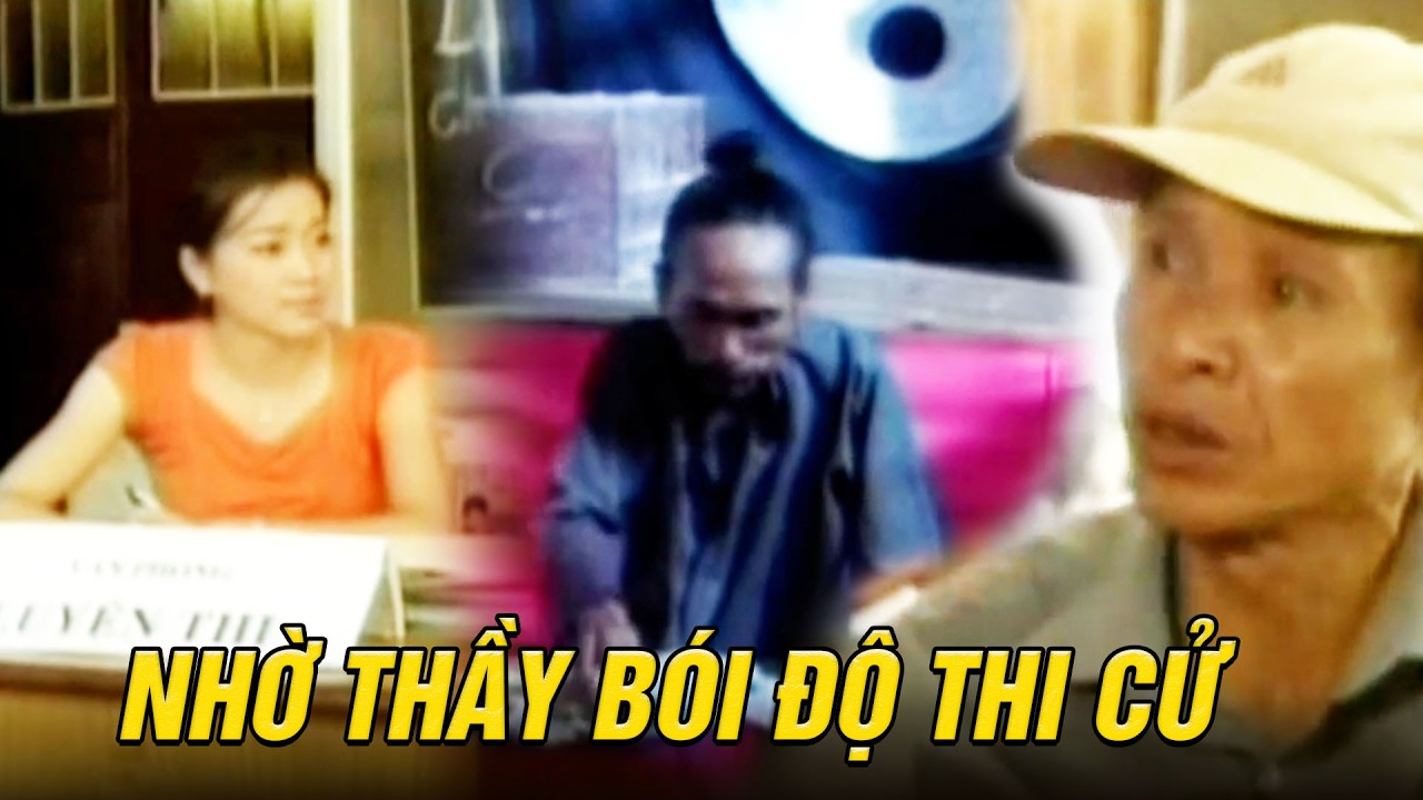 Cả gia đình dẫn nhau đến nhà thầy bói để CẦU MAY cho mua thi cử tới | Cổng trường thời mở cửa