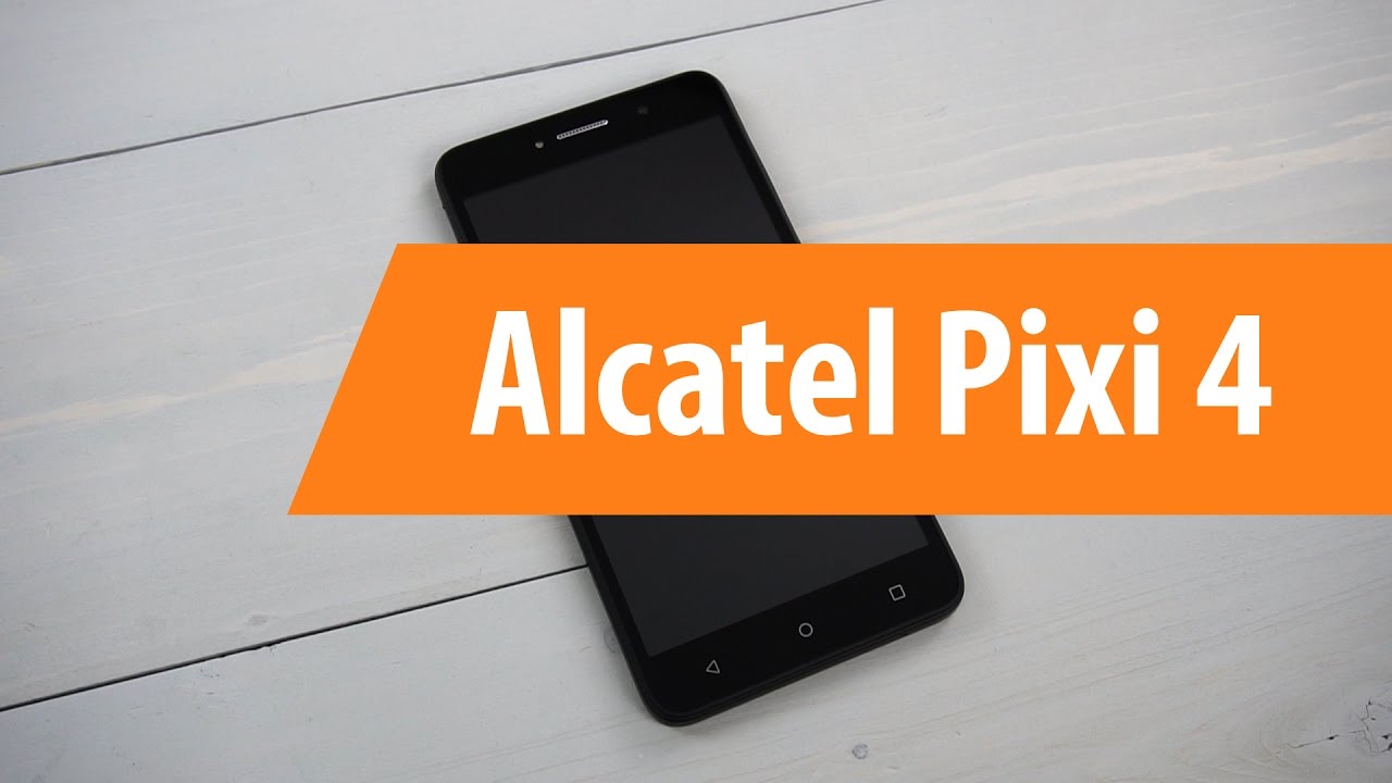 Распаковка Alcatel Pixi 4 / Unboxing Alcatel Pixi 4