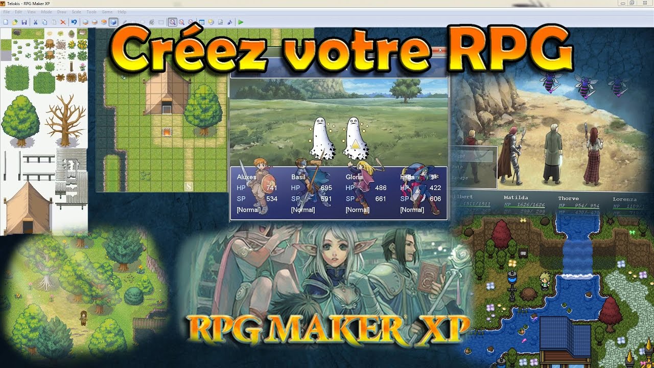 Créez votre RPG facilement ! | RPG Maker XP | Présentation